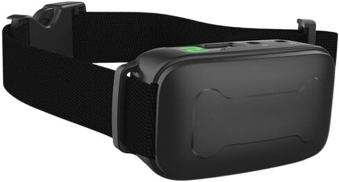 Dog Bark Collar, Rechargeable, Automatic, Waterproof, Anti Bark Training, Adjustable Sensitivity Vibration and Shock, Bark Shock Collar for Medium to Large Dogs (Black) in Saudi Arabia