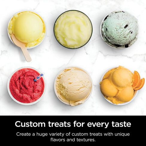 Ninja NC501 CREAMi Deluxe 11-in-1 XL Ice Cream Maker Silver (Renewed) Bundle with 2 YR CPS Enhanced Protection Pack in Saudi Arabia