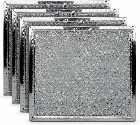 WB02X11534 استبدال مرشحات استبدال الشحوم في فرن الميكروويف لجهاز GE 2218485 AH3506741 EA3506741 PS3506741 (4-PACK) in Kuwait