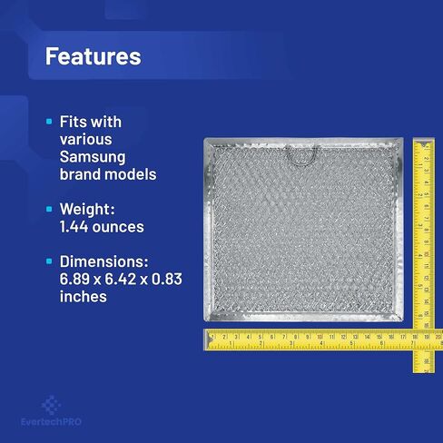 WB02X11534 استبدال مرشحات استبدال الشحوم في فرن الميكروويف لجهاز GE 2218485 AH3506741 EA3506741 PS3506741 (4-PACK) in Kuwait