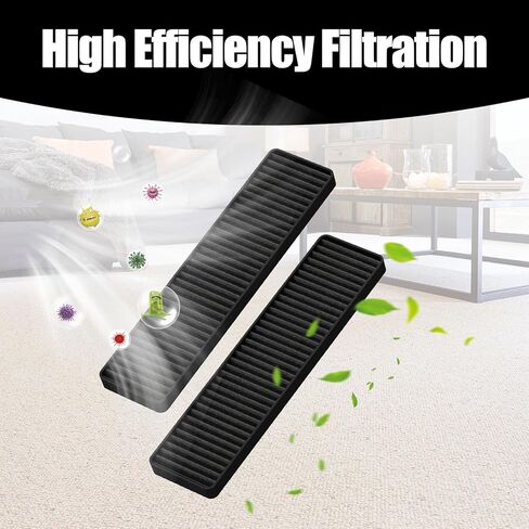 3 قطع 5230W1A003A فلتر فحم الميكروويف متوافق مع LG Kenmore GE Microwave LMV1650ST LMV1650SW LMV2031BD LMV2031SB LMHM2237BD AP4439398 AH3527523 in Kuwait