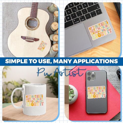 (2 Inches - Set 3Pcs) My Tummy Hurts But I M Being Really Brave About It Sticker Full Color Stickers for Car Rear View Mirror Laptop Phone Water Bottle Guitar Helmet in Saudi Arabia