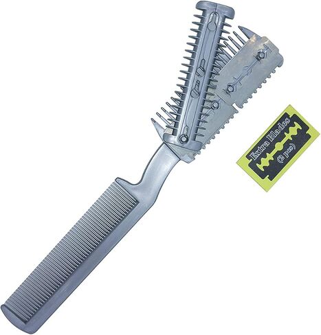 شركة الصناعات المعتمدة مجموعة أدوات تشذيب شعر الحيوانات الأليفة 2 في 1 من إيسنشيالز، قطعتين ومشط in Kuwait