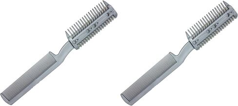 شركة الصناعات المعتمدة مجموعة أدوات تشذيب شعر الحيوانات الأليفة 2 في 1 من إيسنشيالز، قطعتين ومشط in Kuwait