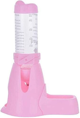 BINX (125ML, Pink) Water Dispenser Automatic pet Bottle for Hamsters, Rats, Guinea Pigs, White Rabbits and Small Animals in Saudi Arabia