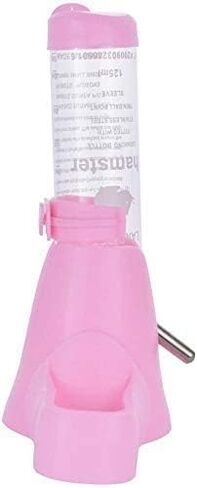 BINX (125ML, Pink) Water Dispenser Automatic pet Bottle for Hamsters, Rats, Guinea Pigs, White Rabbits and Small Animals in Saudi Arabia