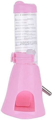 BINX (125ML, Pink) Water Dispenser Automatic pet Bottle for Hamsters, Rats, Guinea Pigs, White Rabbits and Small Animals in Saudi Arabia