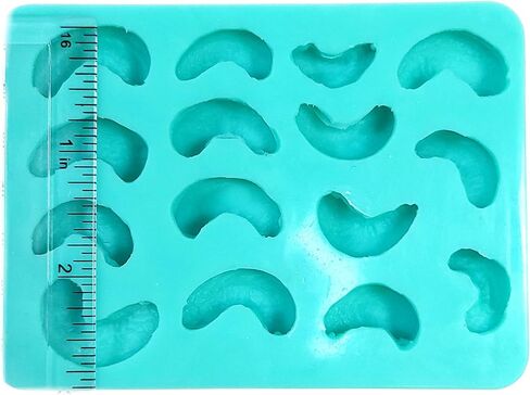 Pecan silicone mold, Multi cavity pecan silicone molds wax melts molds, Realistic pecans silicone mold NS015 in Saudi Arabia