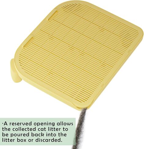 Elevated Plastic Cat Litter Mat - Effective Litter Collection, Easy-Clean Flip Design, Traps Litter from Cat Litter Box in Saudi Arabia