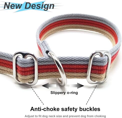 10FT / 15FT / 20FT Anti-Choke Slip Lead Dog Leash, 1" Wide Soft Thick Long Training Leash for Strong Small Medium Large Dogs (red-20ft) in Kuwait
