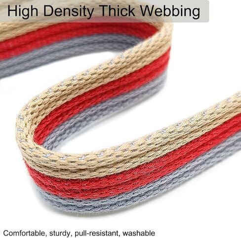 10FT / 15FT / 20FT Anti-Choke Slip Lead Dog Leash, 1" Wide Soft Thick Long Training Leash for Strong Small Medium Large Dogs (red-20ft) in Kuwait