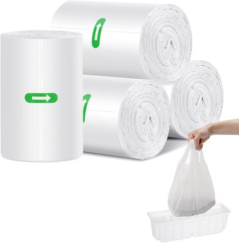 120 قطعة من بطانات صندوق فضلات القطط المتوافقة مع أوعية نفايات LitterMaid الأولى والثانية، وأكياس فضلات القطط المتوافقة مع أوعية نفايات الطبيعة المعجزة، وأكياس صندوق فضلات القطط ذاتية التنظيف بمقابض in Kuwait