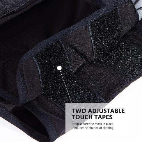 قناع ذبابة الحصان، قناع ذبابة الفضاء الكبير، قناع الخيول للحماية من الأشعة فوق البنفسجية مع ميزات عاكسة على الأذنين، أزرق ملكي L in Kuwait