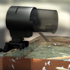 210ML Automatic fish feeder for aquarium, Fish tank feeder, Pond fish feeder, Aquarium feeder -battery powered