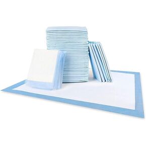 SINOPED Super-Absorbent Waterproof Dog and Puppy Pet Training Pad, Housebreaking Pet Pad, 20-Count Large-Size, 23.6’’X35.4’’, Blue (Extra-Large 20PCS)