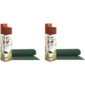 Zilla (2 Pack) Terrarium Liner, 125G, Green (17.25 x 71 Inches)