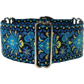 Martingale Dog Collar for Greyhound Saluki Whippet and Other Breeds with Similar Neck 2 inch Wide (XL 17 inch-22 inch)