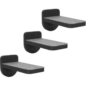 ESPETS Set of 3 White Cat Wall Climbing Steps, Wall Mount Floating Shelves in Kuwait