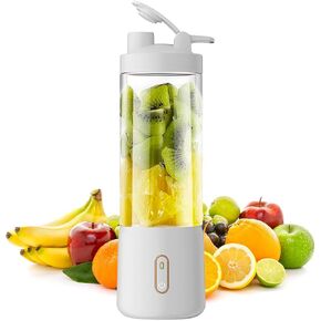 Portable Blender Cordless Personal Blender for Smoothies and Shakes, BPA Free, 18 oz Mini Blender Cup with Travel Lid and USB Rechargeable (Green) in Saudi Arabia