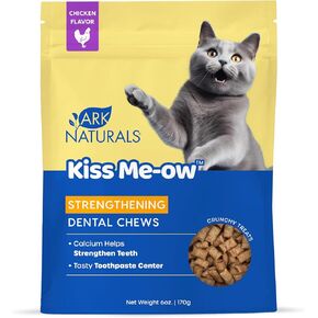 Ark Naturals, Kiss Me-Ow Strengthening Chicken Dental Chews, 3 oz in Kuwait