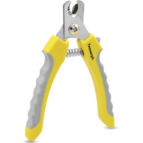 Professional Dog Nail Trimmers, Dog Nail Clippers with Sharp Blade, Safety Lock and Protective Guard for Safe and Effective Grooming
