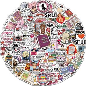 MiStar 176 PCS Book Stickers for Kindle, Bookish Inspirational Reading Stickers for Kindle Case, iPad, eBook Reader, Laptops, Matte Waterproof Decorating Book Accessories Gifts for Kids Adults Readers