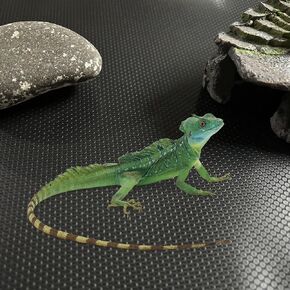 Ultimate Bearded Dragon Tank Accessories-17.7×59 Inches Reptile Substrate Mat - Non-Slips Reptile Carpet for Lizard, Iguana, Snake, Tortoise and More