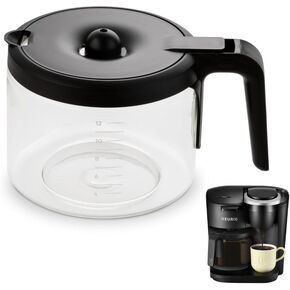 Replacement 12-Cup Coffee Pot Carafe for Keurig K-Duo Essentials & K-Duo Essentials Hot & Cold Brewer Models (K-Duo ESSENTIALS)