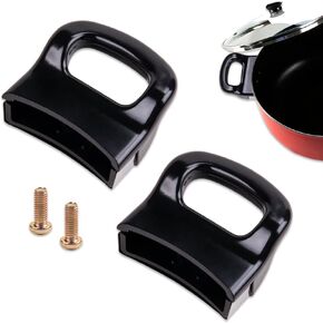 2Pcs Pot Short Side Handle Replacement Metal Pot for Pressure Cooker Steamer Sauce Pot Replacement Cookware Handle