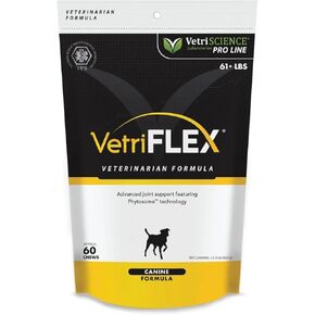 VETRISCIENCE Pro VetriFlex Joint Supplement for Large Dogs, 60 Chews