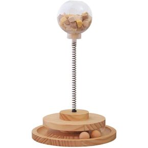 لعبة القطط الخشبية، كرات المسار الدوارة، لعبة الطعام المتسرب المحملة بنابض، ألعاب تفاعلية للقطط in Kuwait