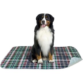 3 Pack - Stain Fighter Waterproof Reusable/Quilted Washable Large Dog/Puppy Training Travel Pee Pads Size 24 x 36