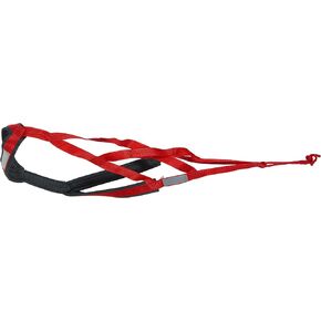 Neewa X-Back Racing Harness - X-Large, Red | Sledding Canicross Skijoring Harness | Secure Fit for Dogs | Neck 19in, Chest 34in, Back 27in