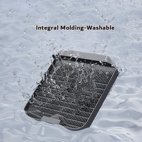 بساط فضلات القطط، قابل للغسل ومضاد للرذاذ، بساط مبطن لصندوق فضلات القطط، وسادة رملية متساقطة مع حافة مرتفعة، بساط مرحاض للقطط الأليفة in Kuwait