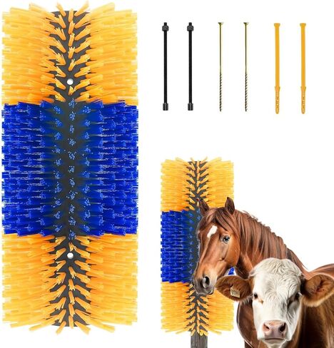 فرش خدش الماشية، مجموعة فرش خدش تدليك الماشية للحصان، تخفف الحكة على ظهر فرش الماشية للحصان والبقرة والأغنام والخنزير in Kuwait