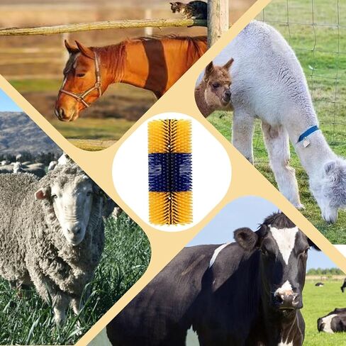 فرش خدش الماشية، مجموعة فرش خدش تدليك الماشية للحصان، تخفف الحكة على ظهر فرش الماشية للحصان والبقرة والأغنام والخنزير in Kuwait