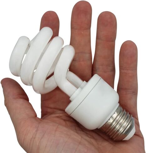 UVB Reptile Light 15W 10.0 Desert Terrarium UVB Bulb for Bearded Dragon, Dwarf Monitors, Veiled Chameleons - Simulates UVB from The Sun to Help in Calcium Absorption - 120V - 3 Pack in Saudi Arabia