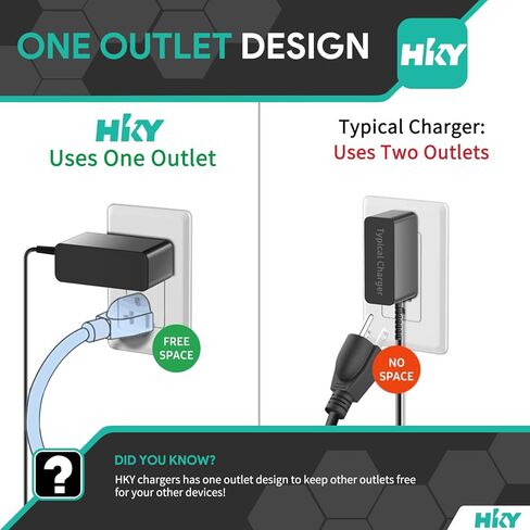 HKY 19V AC Adapter compatible with PetSafe IF-100 IF-300 IF-101 RFA-374 RFA-443 300-034 650-231 650-297 PIF00-15001 PIF00-13663 RFA-554 RFA-584 Wireless Fence Pet Containment System Power Supply Cord in Saudi Arabia