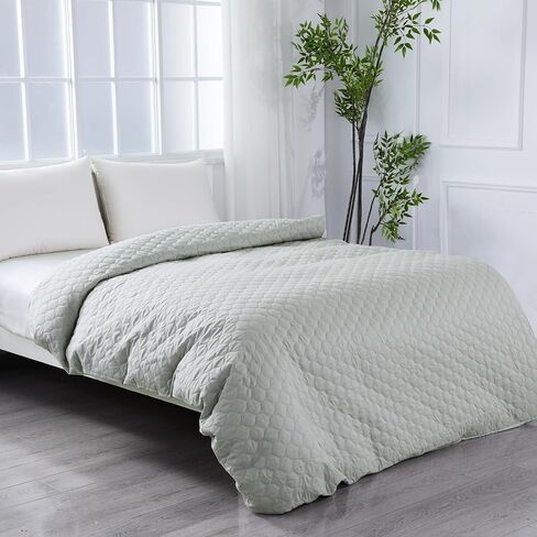 Waterproof Duvet Protector,Non-Slip Pet Waterproof Duvet Cover with Adjustable Elastic Cord, Single Side Waterproof Protective Cover or Liner for Bed or Couch,Fits Cats,Dogs,Pets(Light Gray) in Saudi Arabia