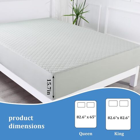 Waterproof Duvet Protector,Non-Slip Pet Waterproof Duvet Cover with Adjustable Elastic Cord, Single Side Waterproof Protective Cover or Liner for Bed or Couch,Fits Cats,Dogs,Pets(Light Gray) in Saudi Arabia