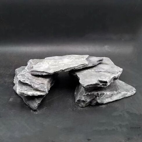 صخور أردواز طبيعية لحوض السمك، 5.1 رطل 1-6 بوصات، صخور أردواز للزواحف، حجر أردواز لأحواض السمك، نموذج المناظر الطبيعية، الزواحف، التنانين الملتحية، أبو بريص in Kuwait