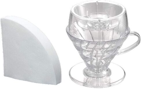 Hario V60 Drip-Assist, Size 02, Clear in Saudi Arabia