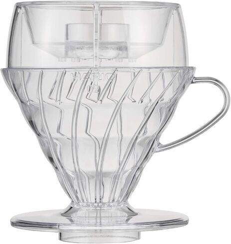 Hario V60 Drip-Assist, Size 02, Clear in Saudi Arabia