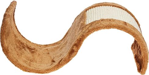 TRIXIE Pet Products Scratching Wave Brown 11.25 x 19.5 x 7 in. in Saudi Arabia