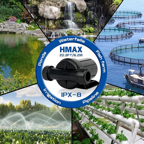(PB5000,4800GPH) High Flow Submersible Water Pump-Home/Inline Water Pump-Submersible Pump-Water Transfer Pump-Aquarium Pump in Saudi Arabia