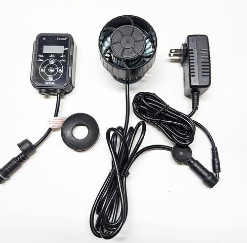 Jebao Jecob ELW-3 DC Wave Maker Pump with Controller, 660 GPH / 2500 LPH, Ultra Quiet, Energy Saving, Master and Slave Group use, Circulation Pump, Magnetic Base in Saudi Arabia