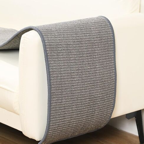 66.93x13x0.32inch Thickened Cat Wall Scratcher Carpet,Cat Climbing Wall, Durable Cat Wall Furniture, Tall Cat Scratching Post,Wall Scratchers for Indoor Cats, Couch Sofa Protector (Grey) in Saudi Arabia