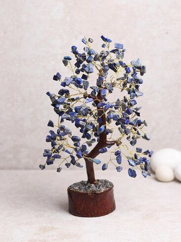 Radiant Pyrite Wealth Bonsai Tree - Crystal Tree of Life for Wealth, Prosperity & Abundance - Positive Energy Healing Crystals - Feng Shui Home Decor Spiritual Gift in Saudi Arabia