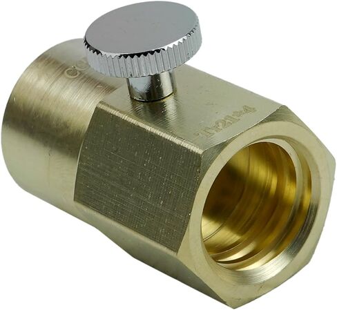 CGA320 to TR21-4 Thread Home Use Soda Refill Bottle CO2 Cylinder Cartridges Adapter Connector Kit Replacement Part for Soda Machine Tank Gold (1pack) in Saudi Arabia