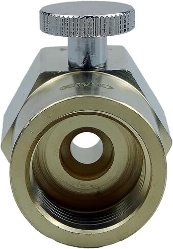 CGA320 to TR21-4 Thread Home Use Soda Refill Bottle CO2 Cylinder Cartridges Adapter Connector Kit Replacement Part for Soda Machine Tank Gold (1pack) in Saudi Arabia